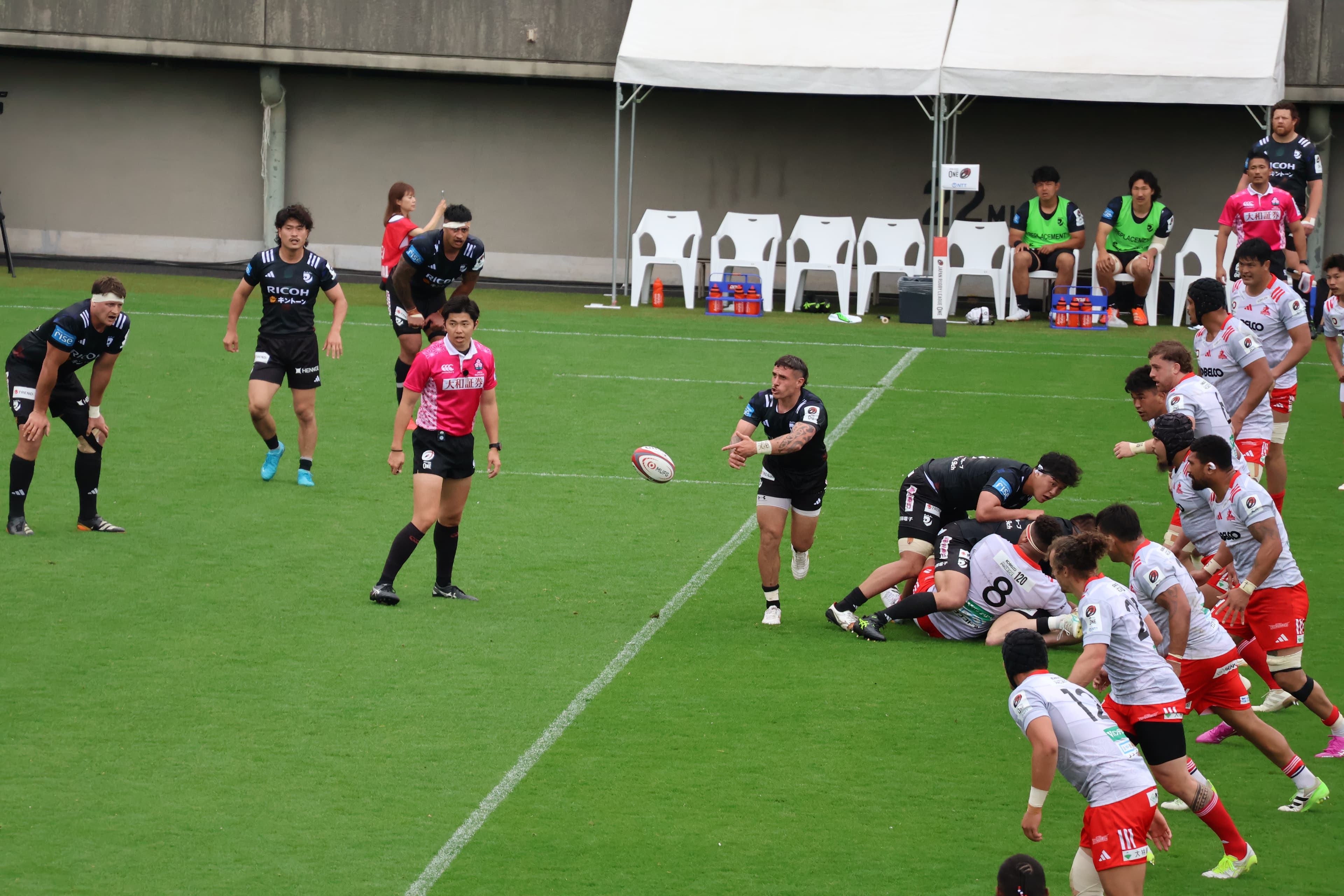ブラックラムズ東京 vs 神戸スティーラーズ