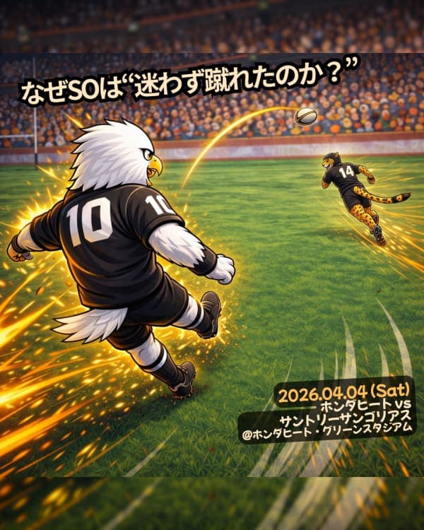 崩れたスクラムの“逆サイド”｜一瞬で仕留めたチップキックトライ